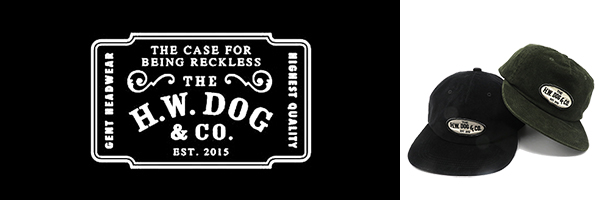 THE H.W.DOG&CO. コーデュロイ|ストラップバック|ワーカーズキャップ