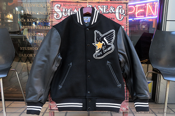 WHITESVILLE ホワイツビル メルトン×レザー|スタジャン|アワード