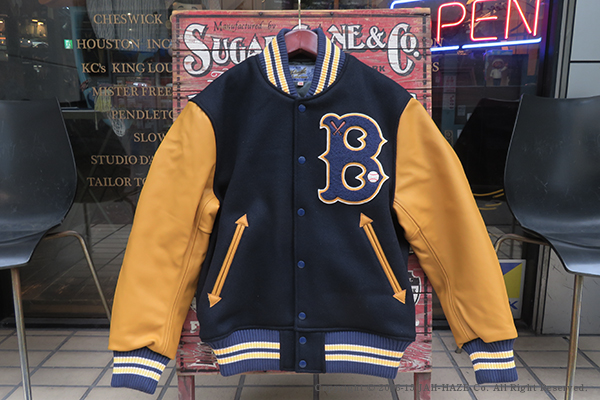 WHITESVILLE ホワイツビル メルトン×レザー|スタジャン|アワード