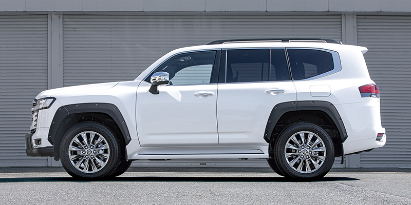 ランドクルーザー300ZX標準車へのパーツ装着イメージ｜コラム｜株式