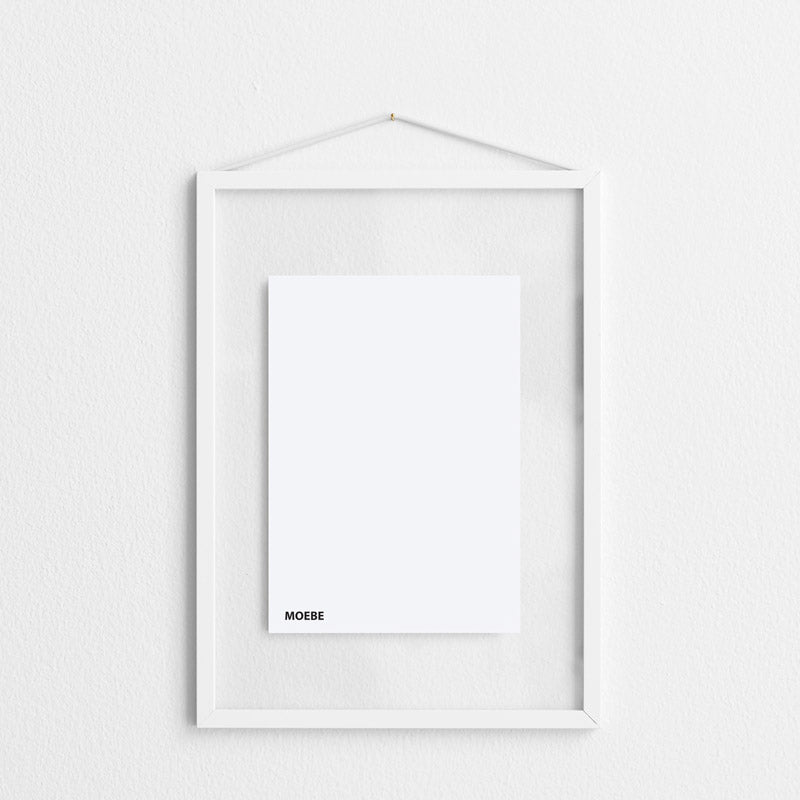 MOEBE FRAME(ポスターフレーム) A4 ホワイト 通販 | FULLangle(フル