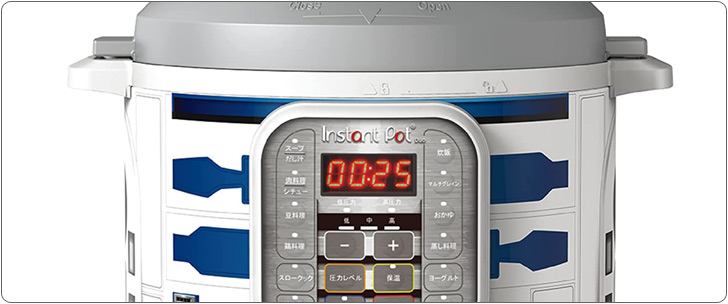 Instant Pot duo R2-D2 電気圧力鍋 未使用】Instant Pot duo スター