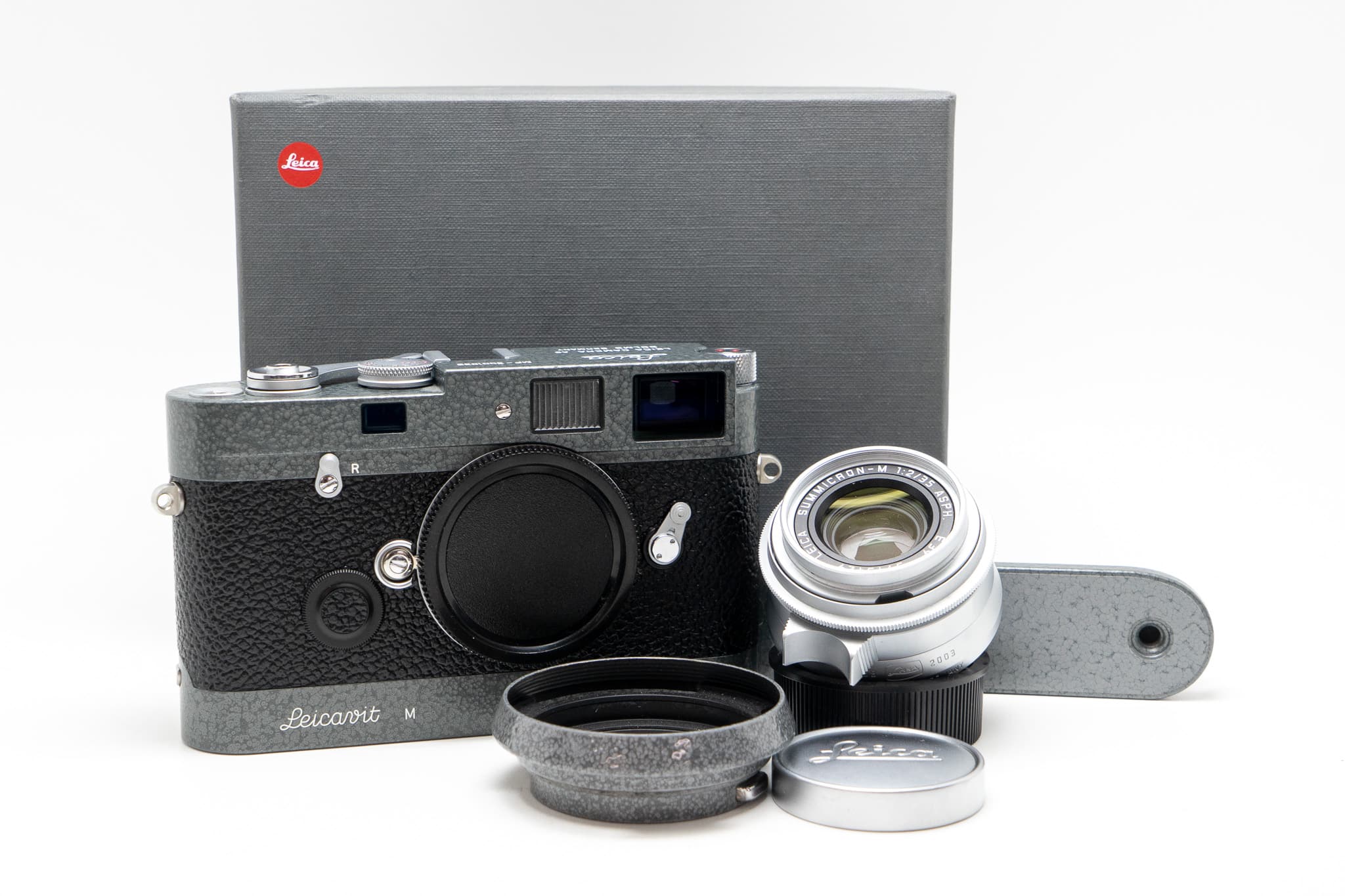 RARE* LHSA Leica MP Hammertone Set - Japan Camera Hunter