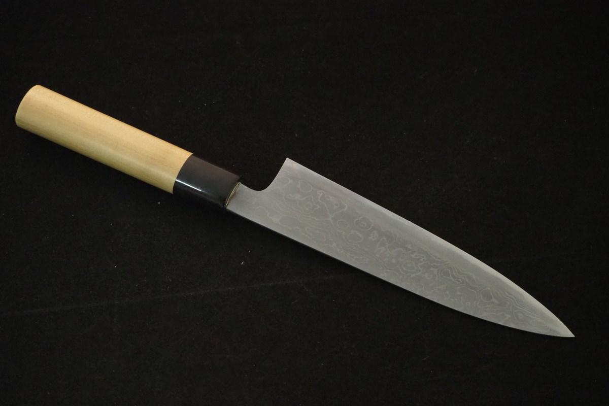 飯塚重房作 鍛地 和牛刀6寸・両刃 | 日本刃物総本店