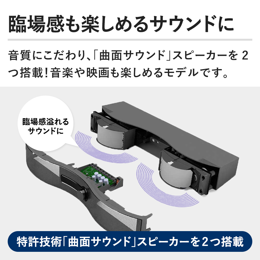 サウンドファン オーディオ ミライスピーカー・ステレオ SF-MIRAIS6