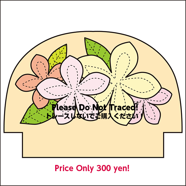 プルメリア | 日本ハワイアンキルト製作所