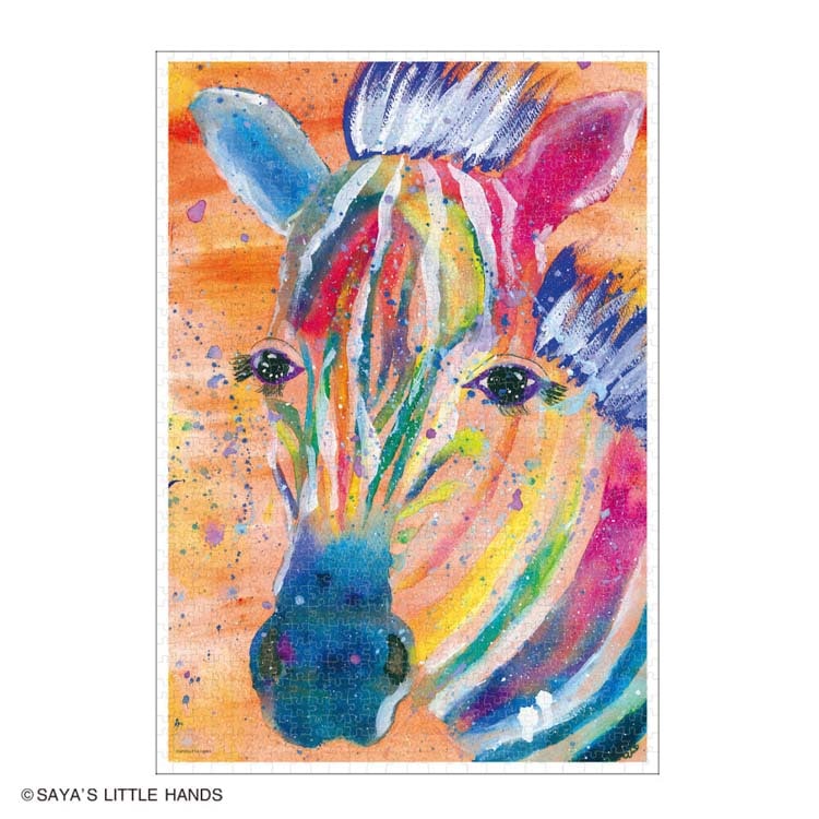 TEN-TP1000-622 イラスト RAINY THE ZEBRA （サバンナに住む気の優しい