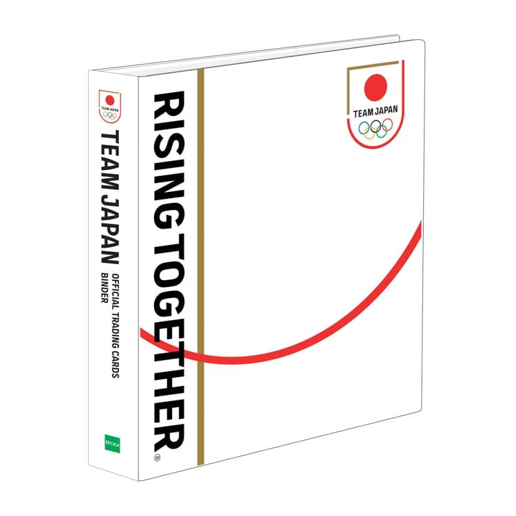 TEAM JAPAN オフィシャルトレーディングカードバインダー WHITE