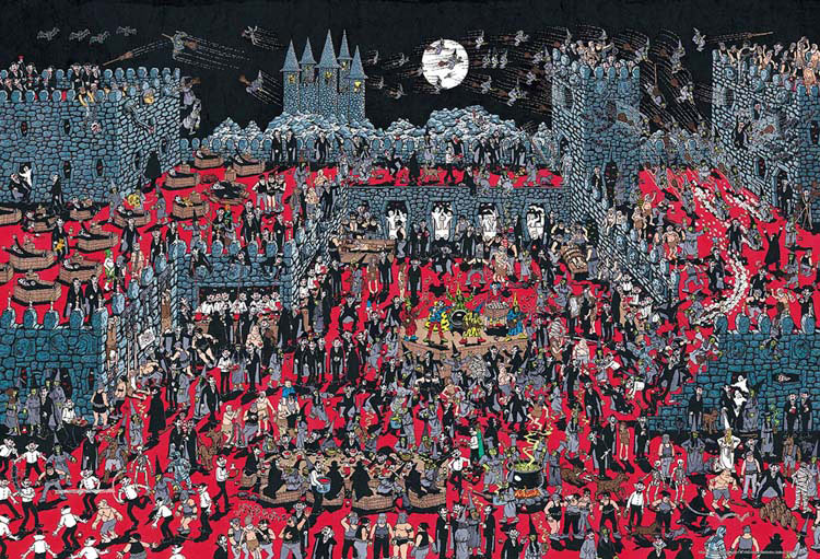 BEV-2000S-001 ウォーリーをさがせ！ Where's Wally? 吸血鬼と魔女の城