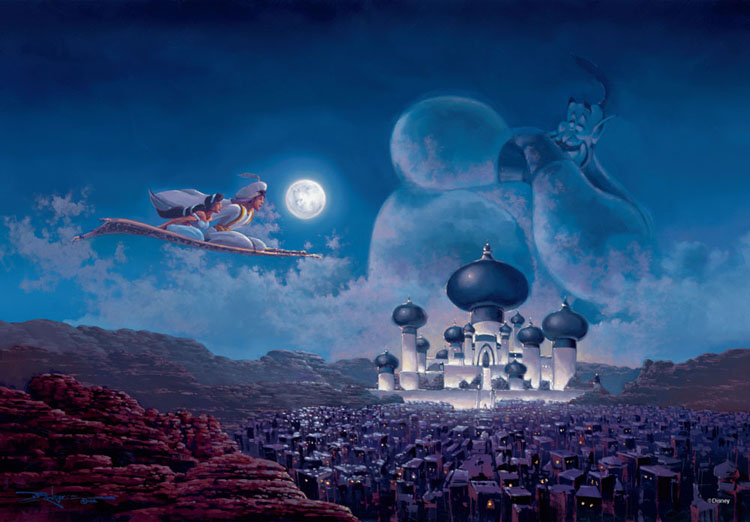 TEN-DSG500-436 ディズニー フライト オーバー アグラバー（アラジン