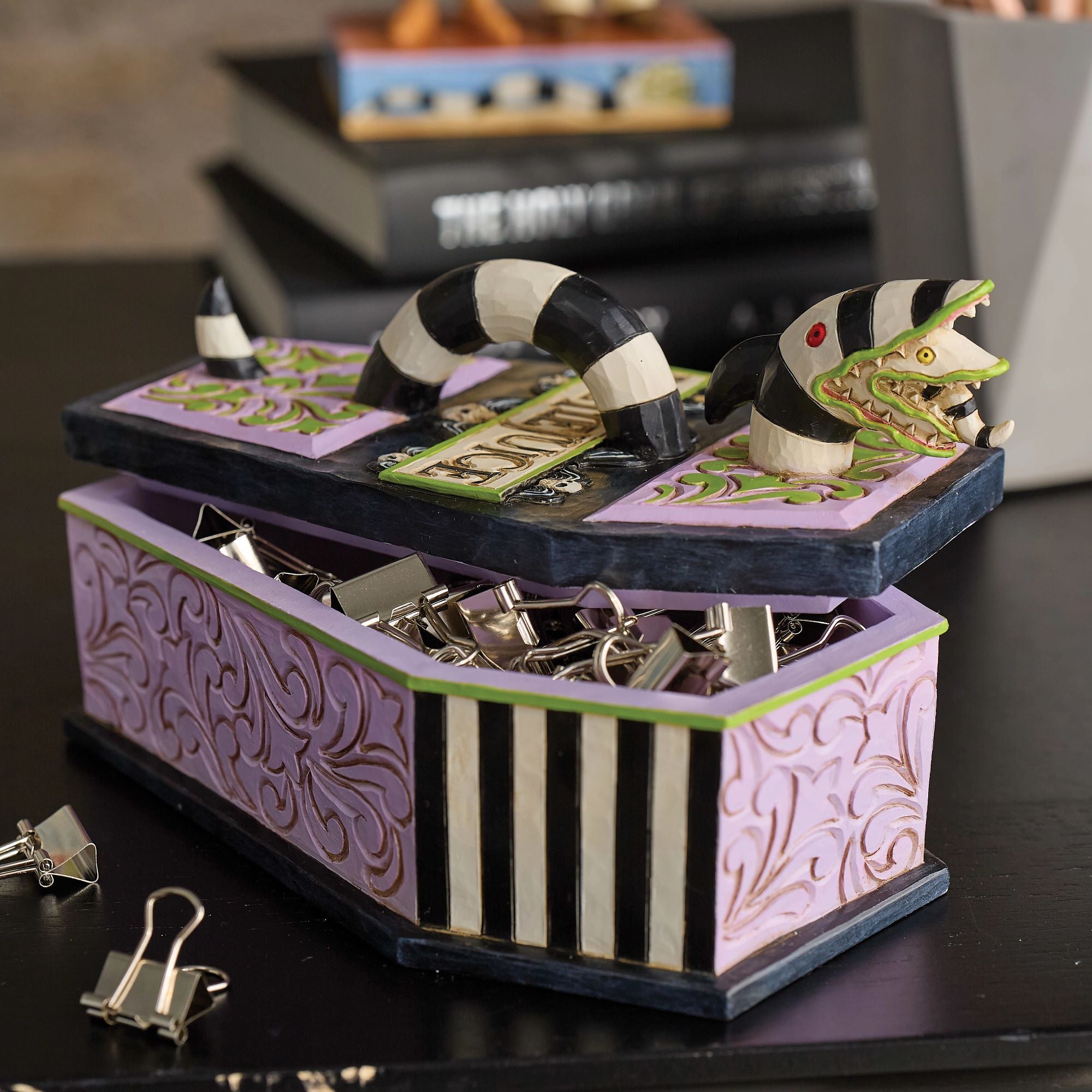 Trinket Box Beetlejuice Coffin – Jim Shore