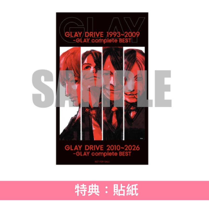DRIVE 1993～2009～2026 GLAY complete BEST ALBUM｜GLAY公式サイト