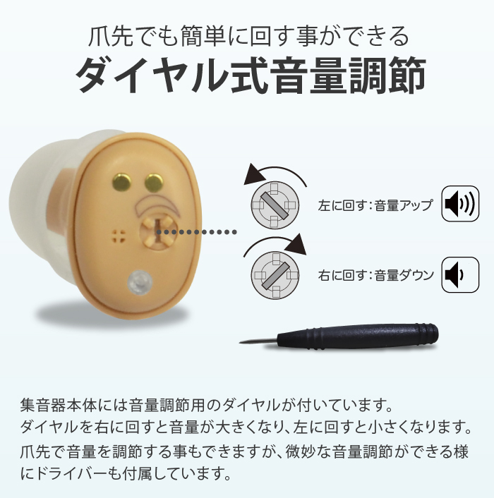 JTT Online Shop『USB充電 耳穴型 集音器 福耳 凛』