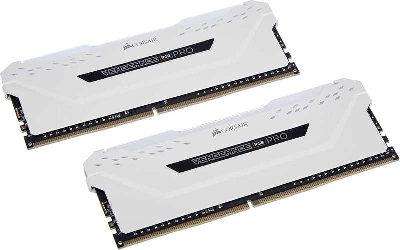 CORSAIR 16GB Kit (2x8GB) VENGEANCE RGB PRO White 白色