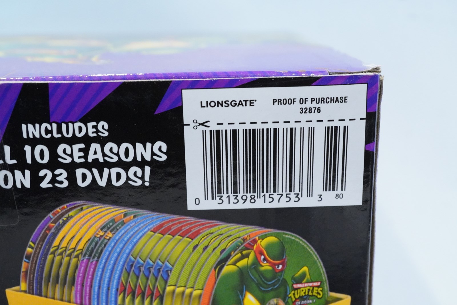 TMNT Teenage Mutant Ninja Turtles 23 DVD Limited Edition Van Box