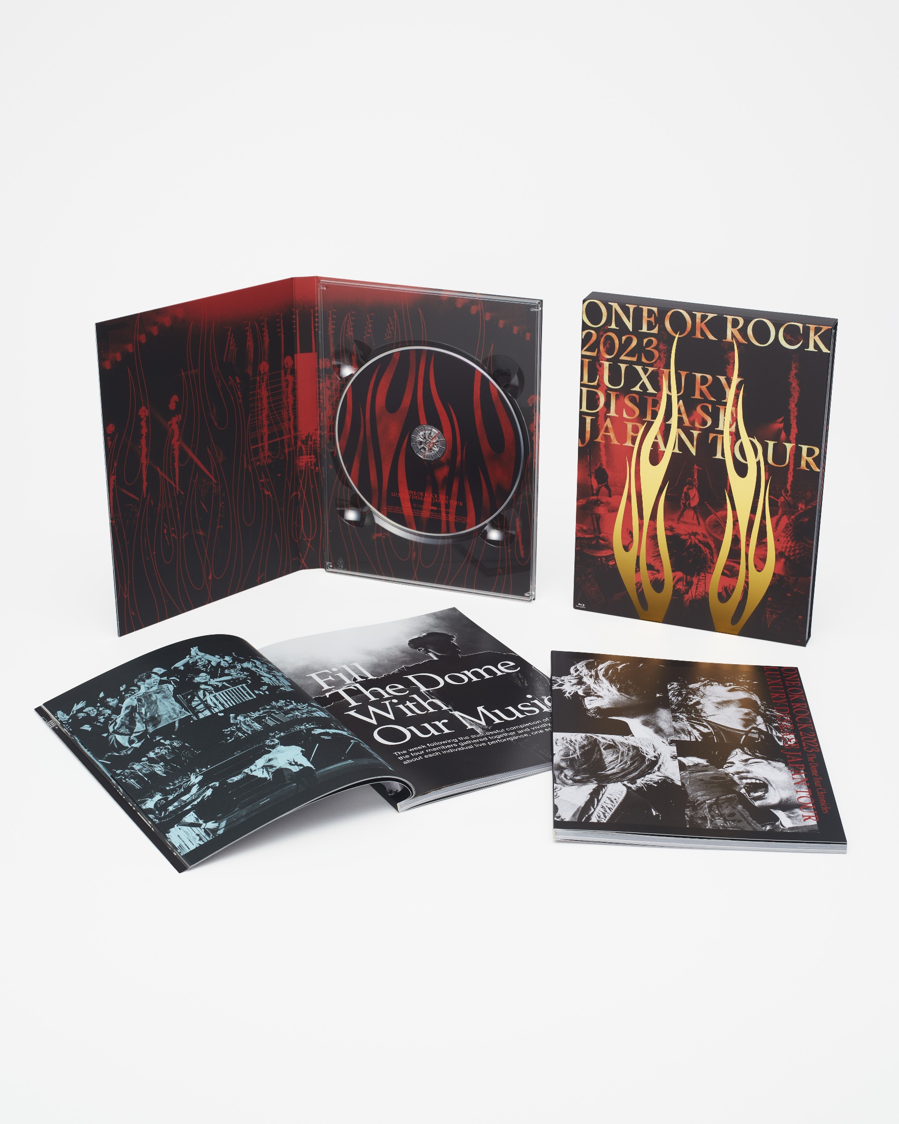 ONE OK ROCK 40万人を動員した全国ドームツアーの模様を収録した