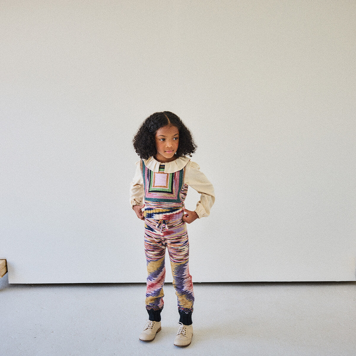 Pinecone Snowy Day Legging in Solstice Space Dye by Misha & Puff