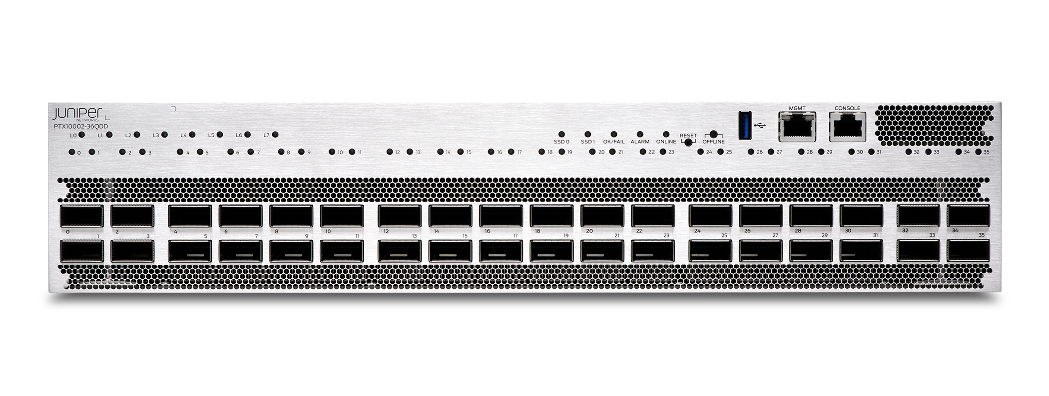 PTX10002-36QDD Packet Transport Router Images and Information