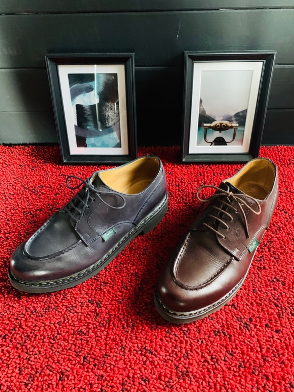 デカタグ・希少】Paraboot ヴィンテージ Uチップ 98年製 6 パラブーツ