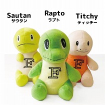 ぬいぐるみSサイズ（ラプト、サウタン、ティッチー） | グッズ紹介