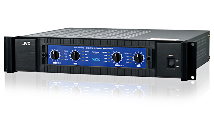 デジタルパワーアンプ PS-A1504D | 業務用放送システム | JVC