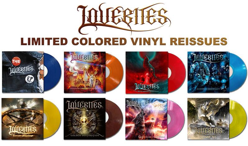 LOVEBITES | レコード8作品限定再発決定、レコードバッグ＆ツアー