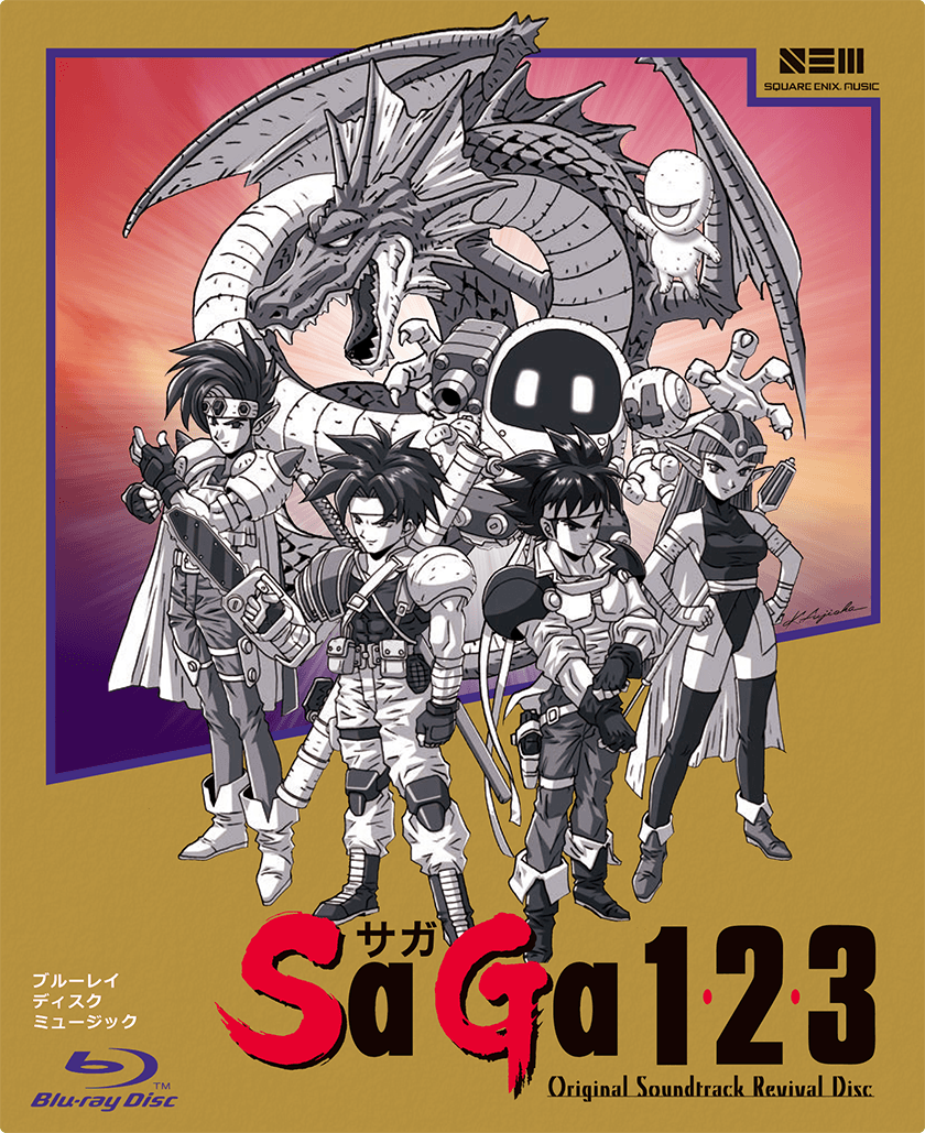SaGa 1,2,3 Original Soundtrack Revival Disc | SQUARE ENIX