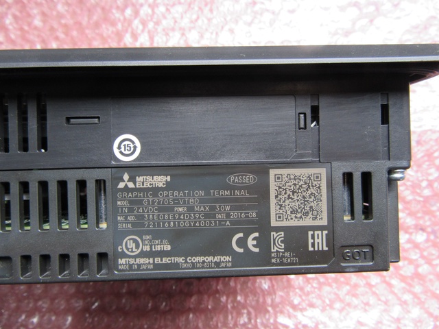 タッチパネル 三菱電機 GOT2000(GT2705-VTBD) 中古販売詳細【#337563