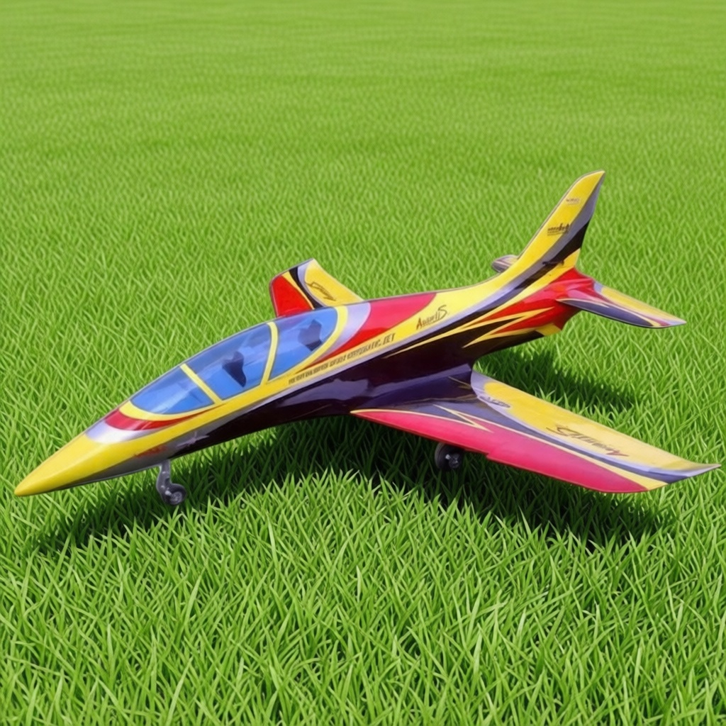 SebArt Mini Avanti S 90mm Jet 1,36m ARF (Yellow/Black/Red)