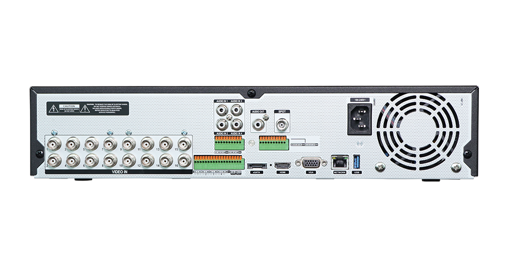 5MPアナログHD対応 16ch デジタルレコーダ - ジャパン・セキュリティ