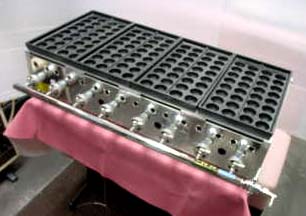 業務用たこ焼器 ジャンボ32穴 「揚げたこ」たこ焼器