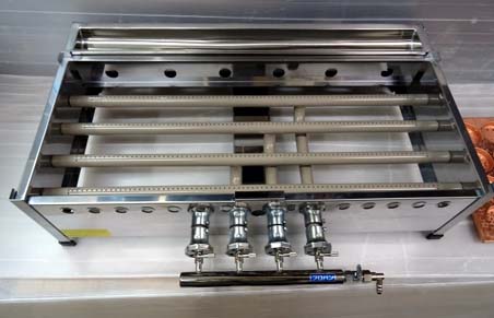 大判焼器・回転焼器・今川焼き器・御座候焼き器・太鼓焼き器 24穴