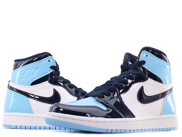 Nike WMNS AIR JORDAN 1 HIGH UNC パテント レザー Jordan Air Jordan