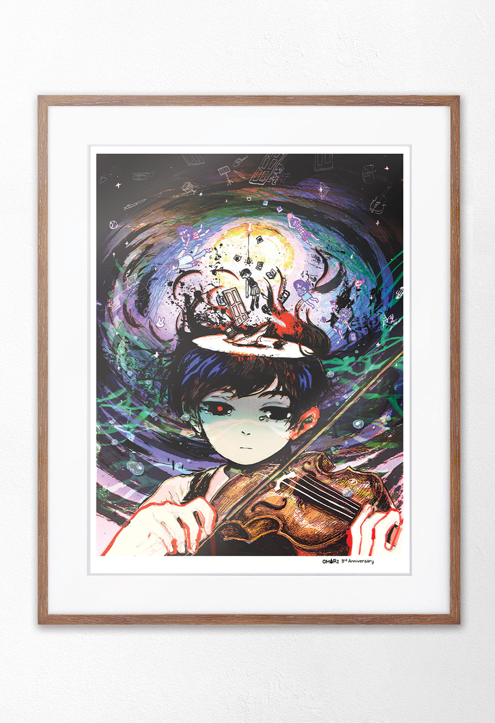 OMORI 3rd Anniversary Print – OMOCAT