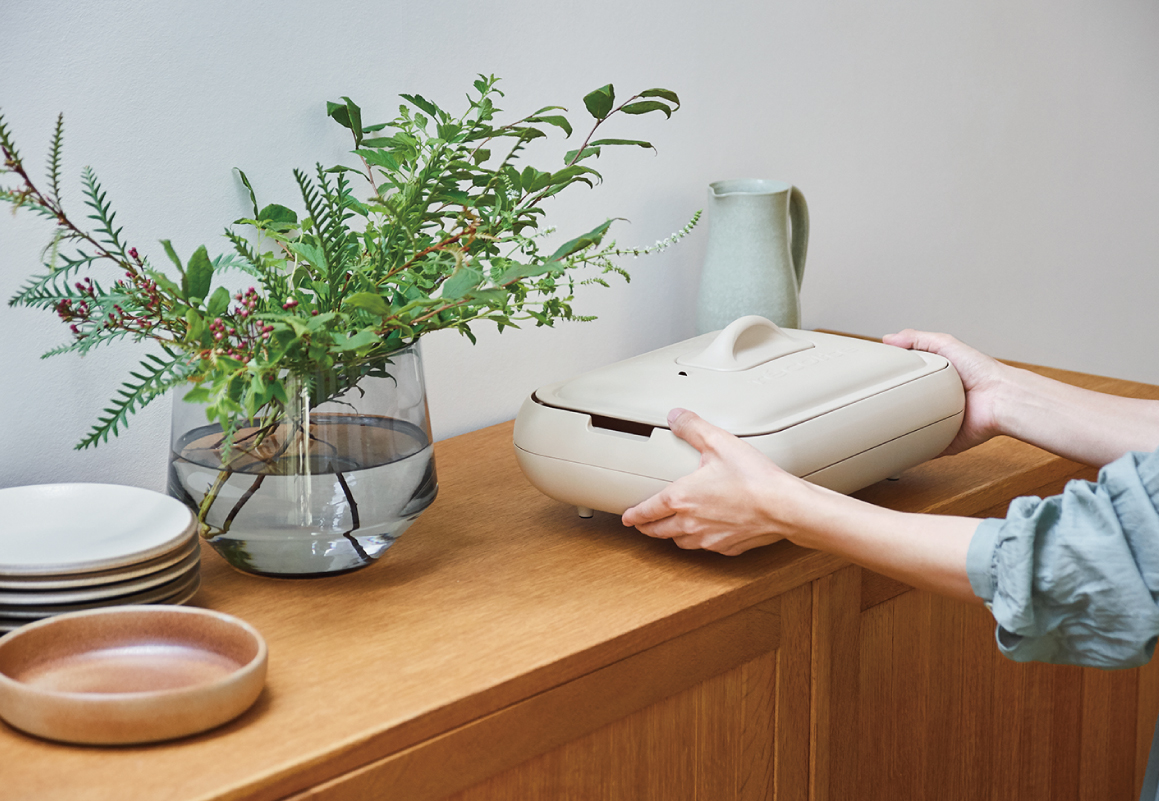 超火力＆お皿のように丸洗い！？レコルト ホットプレート【WEB限定