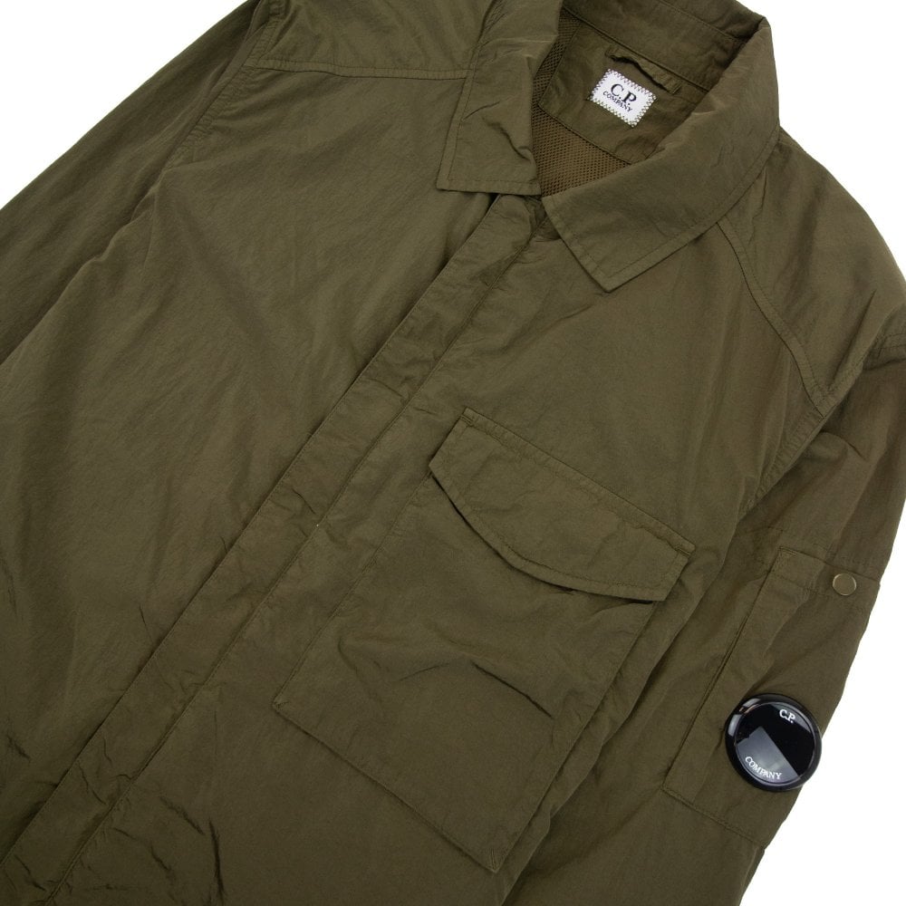 Cp Company Chrome R Pocket Overshirt Khaki 683 | ONU