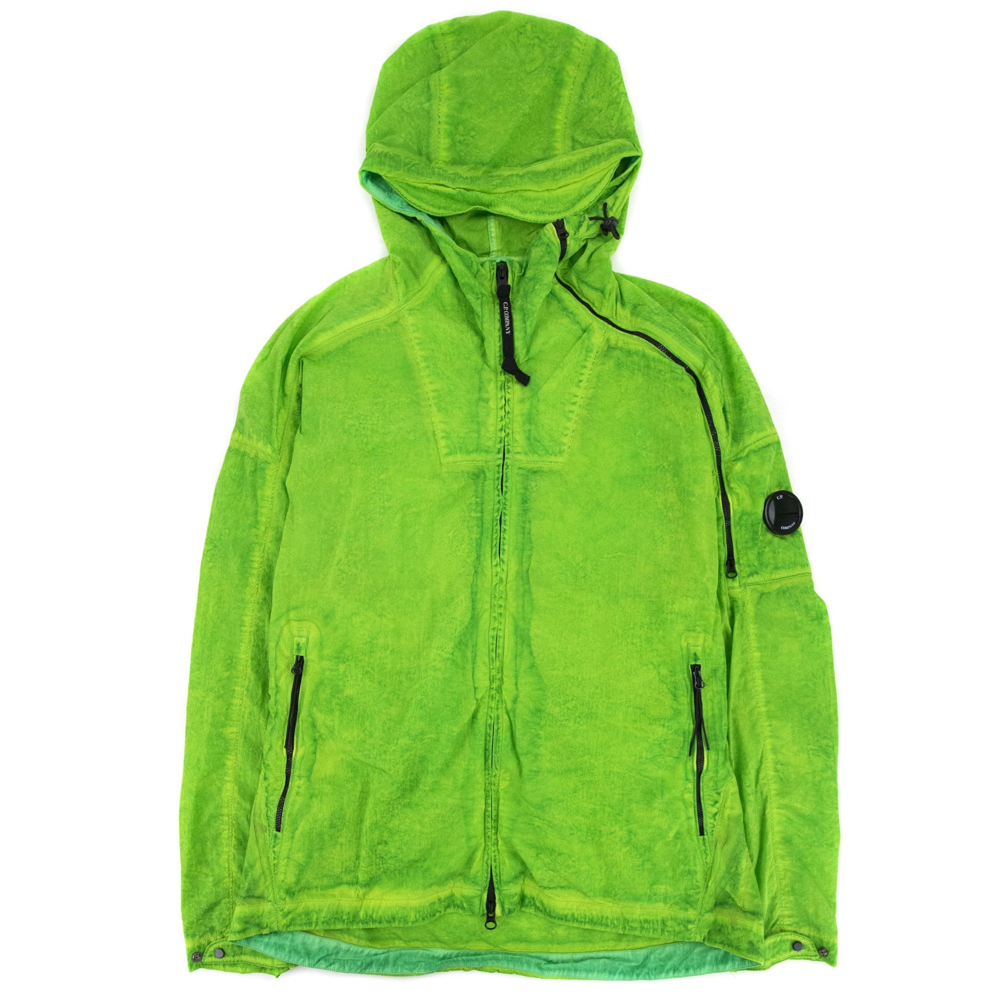 Cp Company Chrome Re-colour Jacket Lime Green | ONU