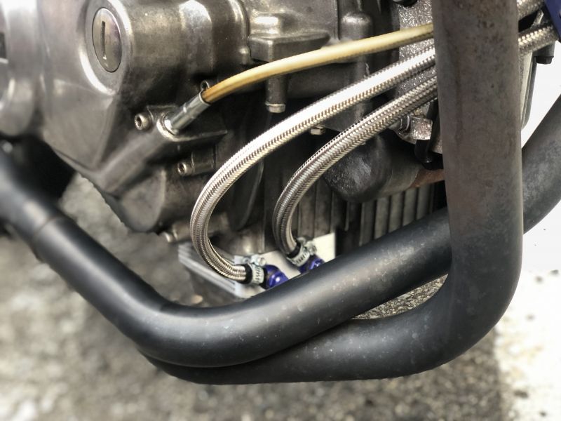 HAWK用オイルクーラーKIT開発中 - One'S&Mのブログ♪