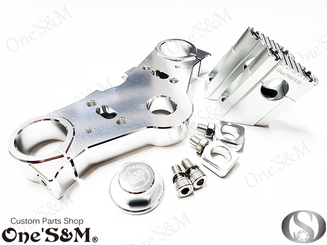 送料込 CBX400F NC07専用 最高級 CNC トップブリッジSP セットバックと