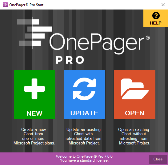 Timeline View in Microsoft Project 2003 | OnePager Pro