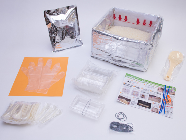 アルファ米炊き出しセットわかめごはん50食分｜商品情報｜尾西食品株式会社