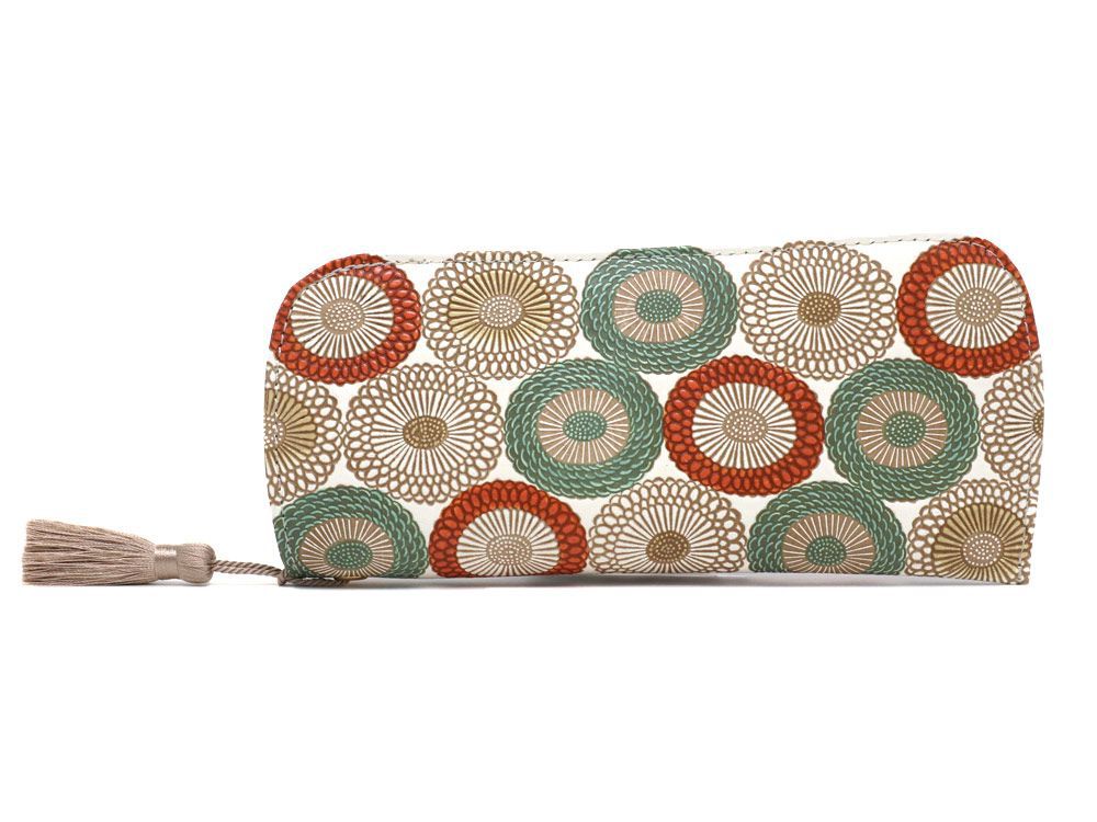 笠菊＜若草＞ メガネケース［t］