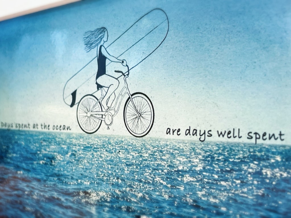 インテリアに！光が煌めく温かい海のアート - 海をテーマにしたアート