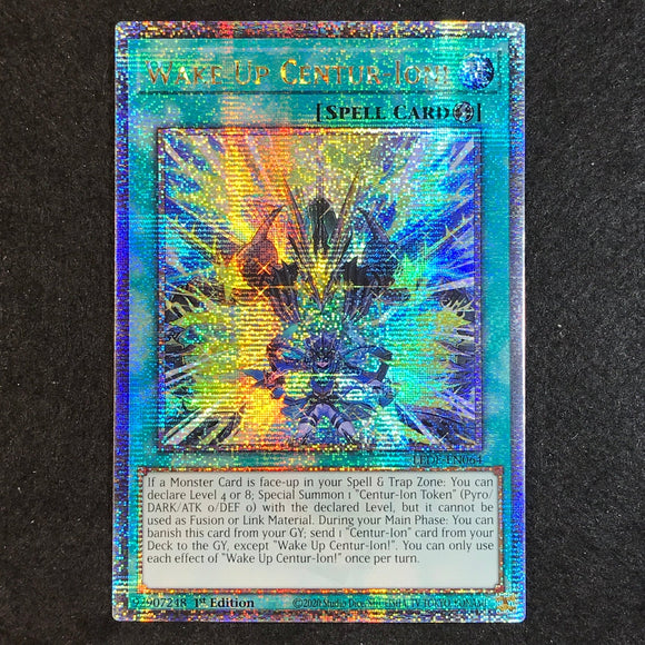 遊戯王 英語版 ウェイクアップ・センチュリオン！25thレア LEDE EU版