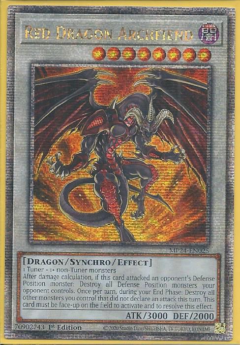 遊戯王 英語版 レッド・デーモンズ・ドラゴン 25thレア MP24 北米版