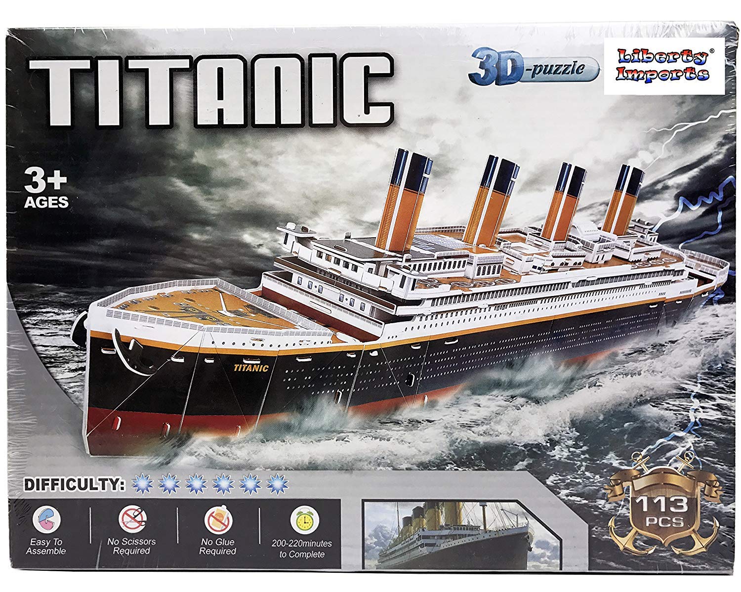 Titanic 3D Puzzle – Odd Gifts.com