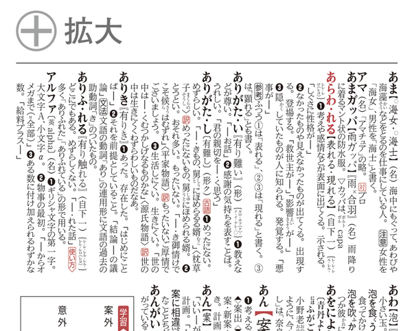 標準国語辞典 第八版 特設サイト