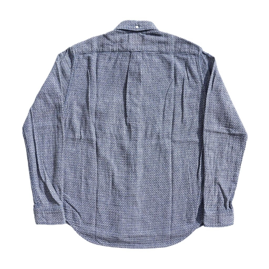 Graphzero Light Indigo Jacquard Shirt - Okayama Denim