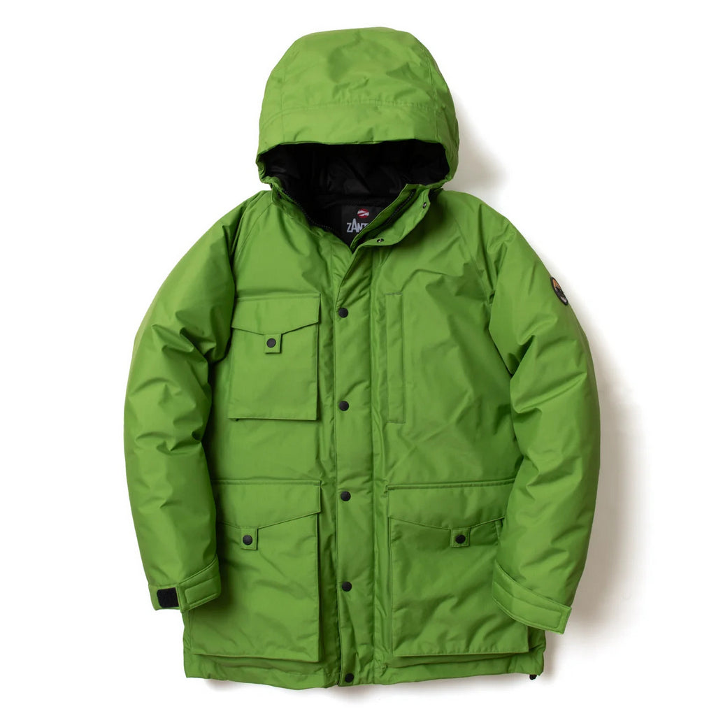 Zanter Antarctic Research Expedition Down Parka Jacket (Green