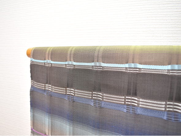 藤山千春 吉野間道九寸名古屋帯(草木染手織物・緯吉野) | 商品紹介